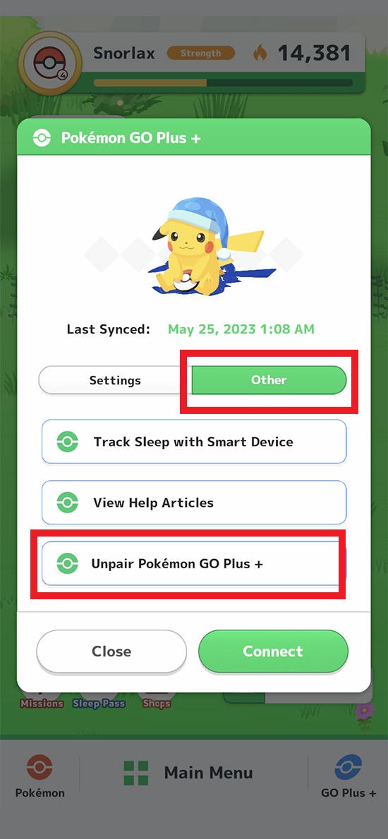 Coming Soon: Pair with Pokémon GO Plus +!